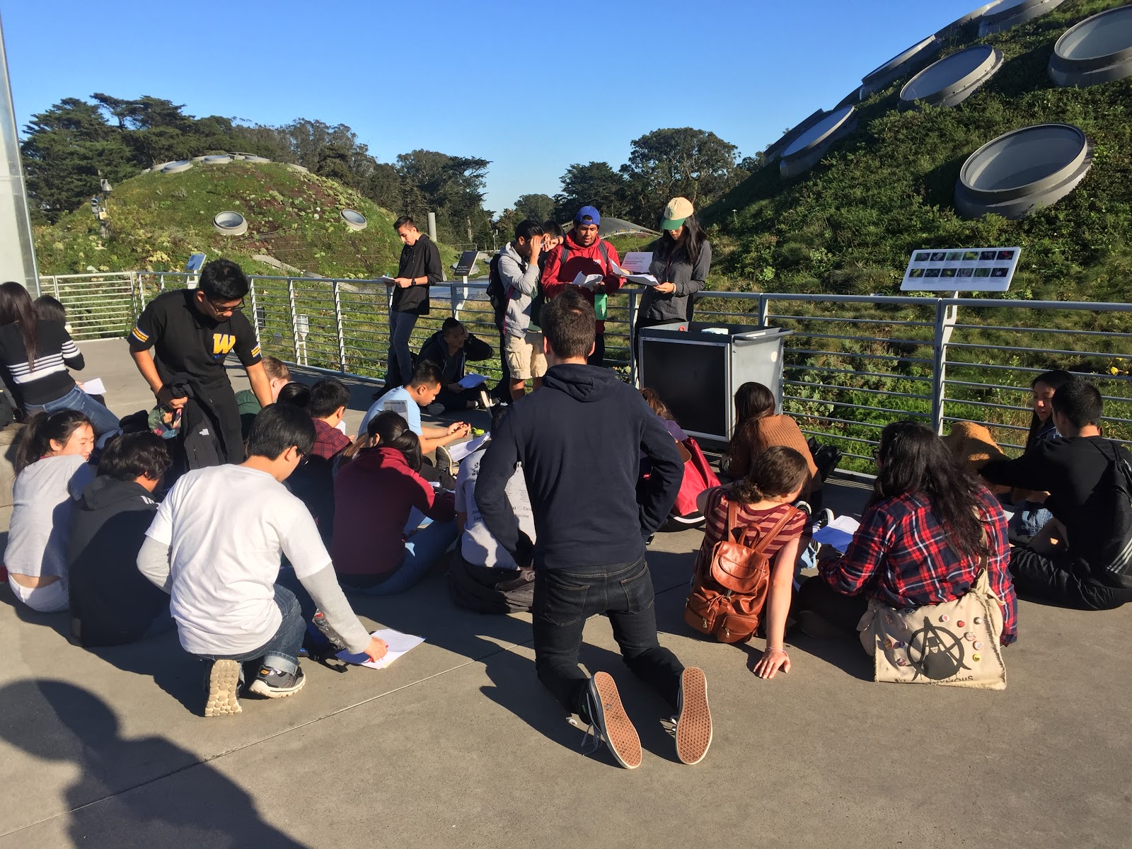 WALC students at the California Academy of Sciences