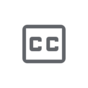 Captions button