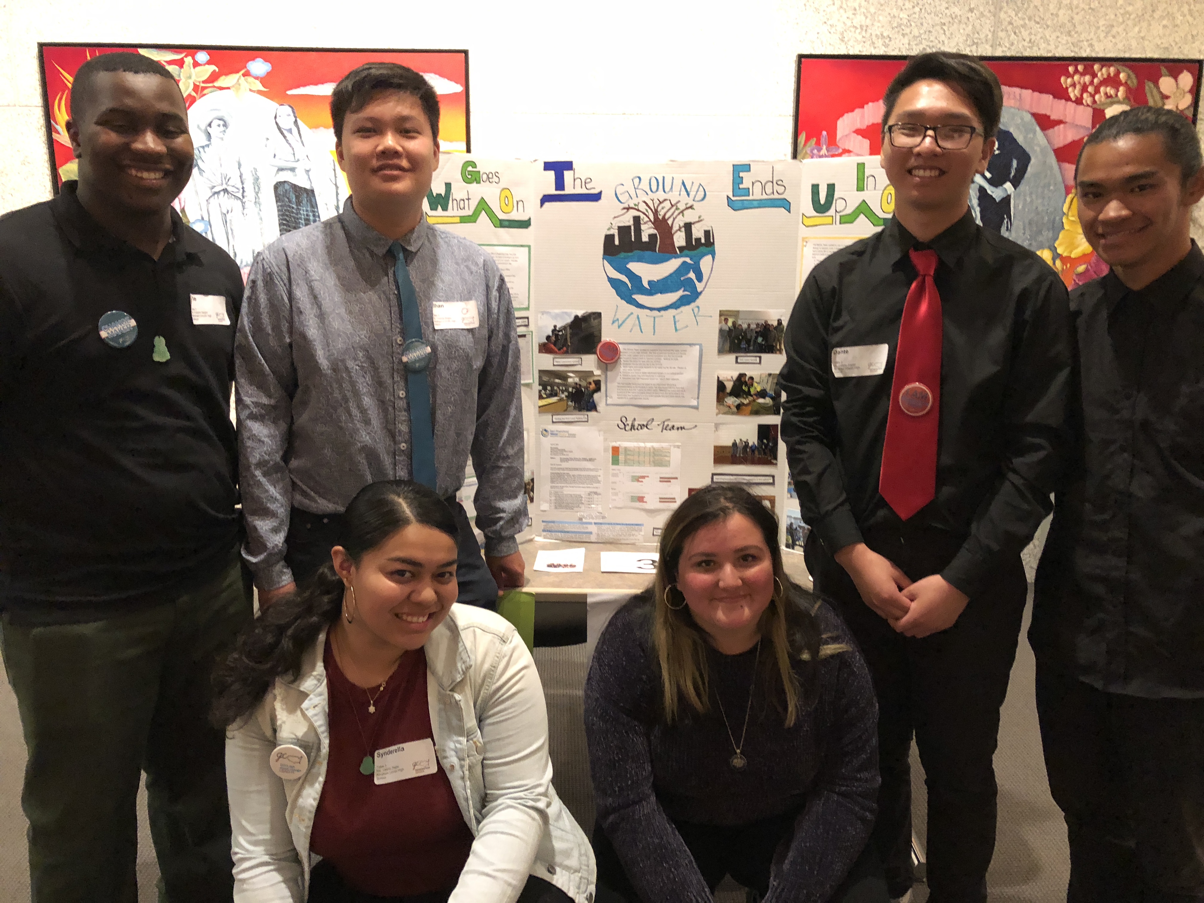 A green academy student presentation.