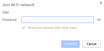 Join Wi-Fi Network