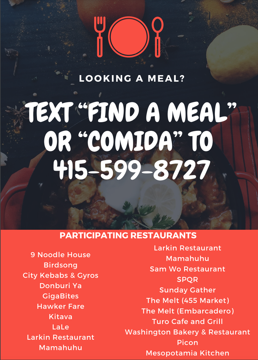 free meals program in the tenderloin