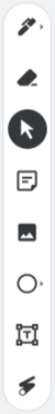 Jamboard tool bar