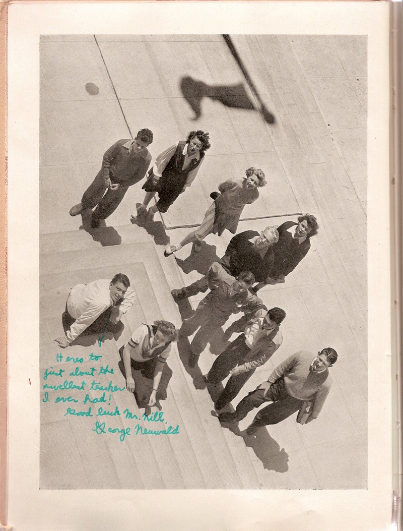 a page from a 1940 yearbook