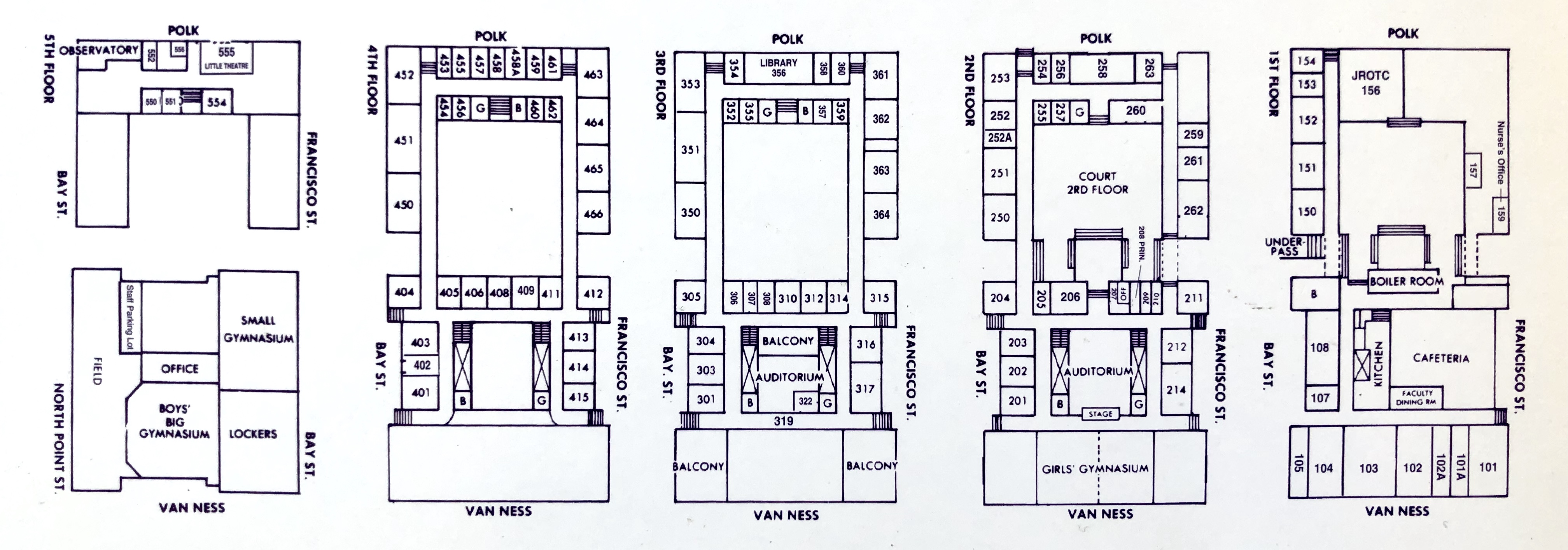 Galileo Academy floorplan