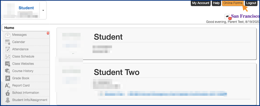 Online Forms