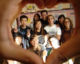 Group of smiling students