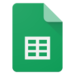 Google Sheets icon