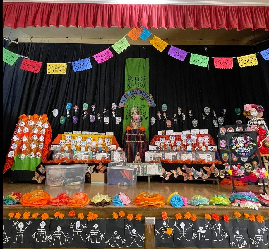 dia de las muertos altar