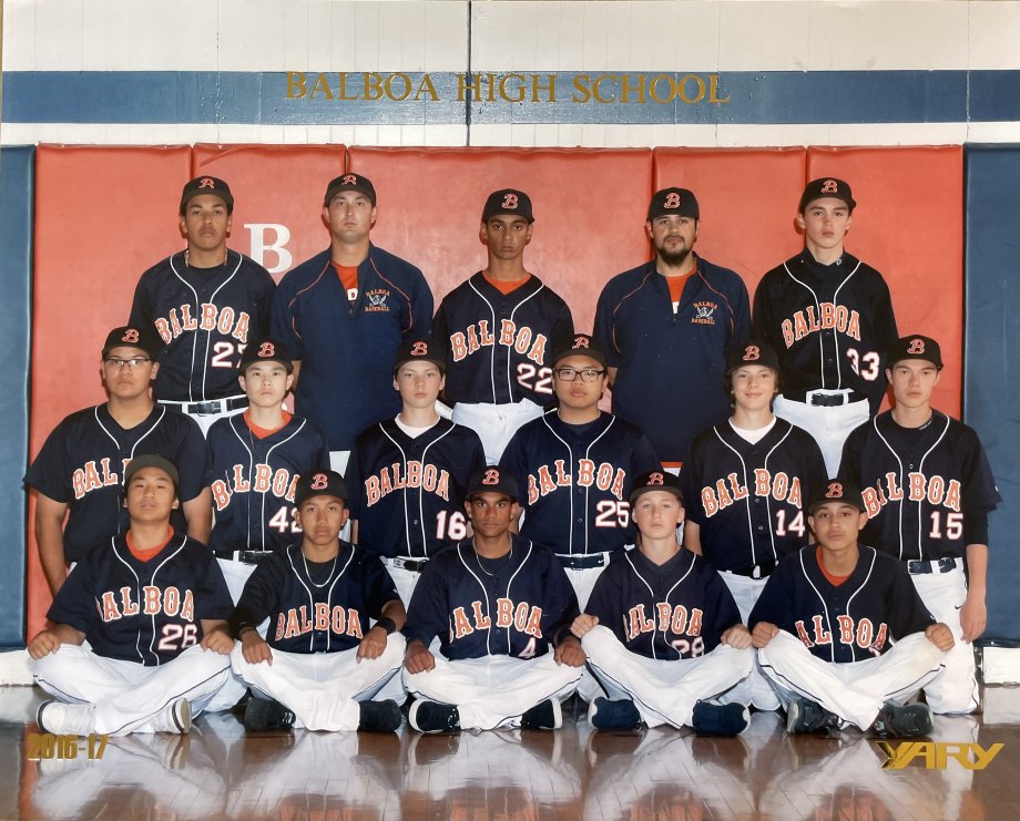 JV BASEBALL 2016-17