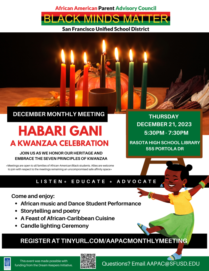 flyer of event