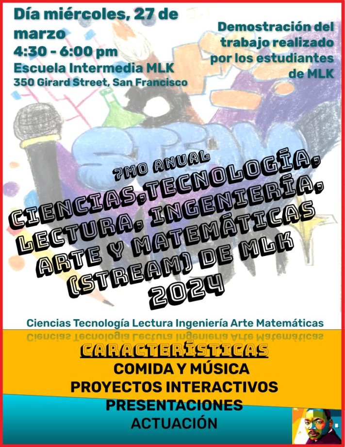 MLK MS STrEAM Night Flyer 2024 Spanish