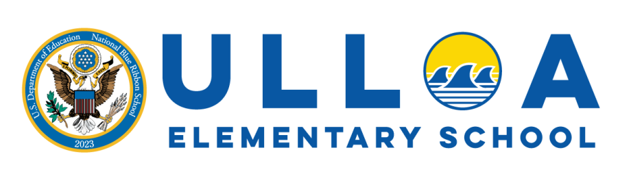 School Logo with National Blue Ribbon 