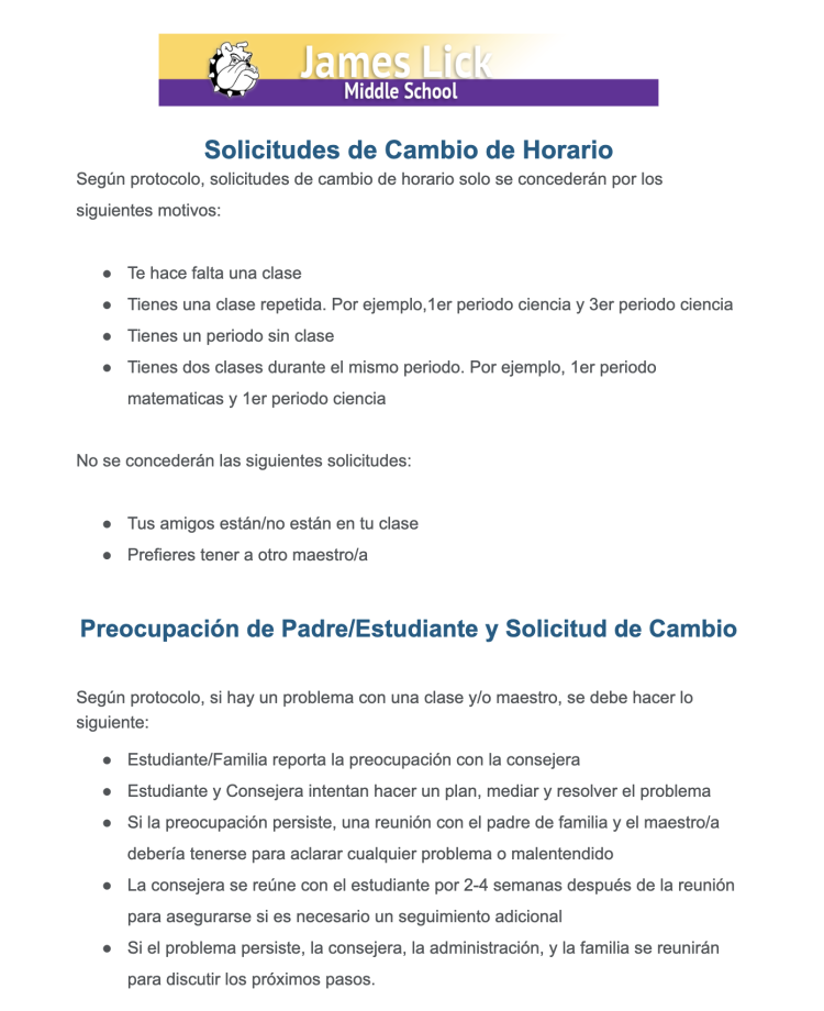 info para padres