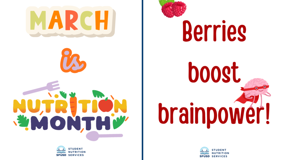 March is Nutrition Month & Berries boost Brainpower