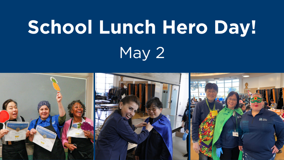 School Lunch Hero Day SNS