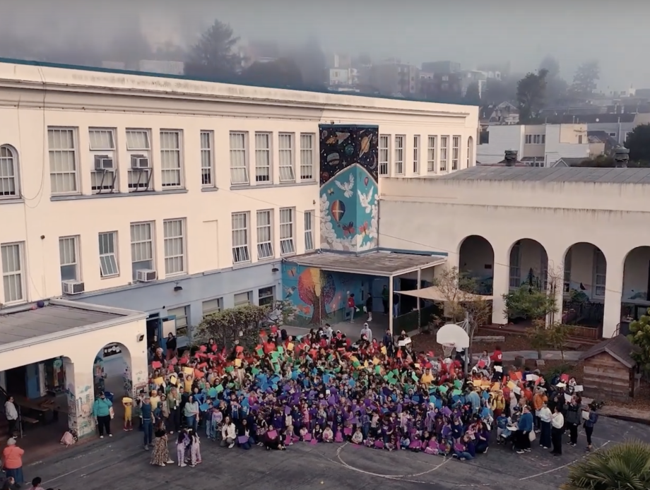 Alvarado Celebrates it's new community-made mural in the spring of 2025