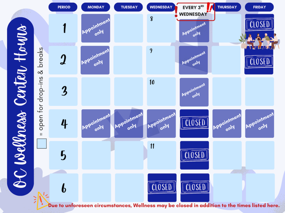 Wellness Calender