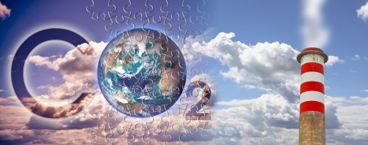 Carbon Dioxide enters the atmosphere