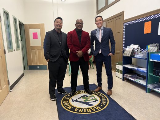 Marina Middle School counselors