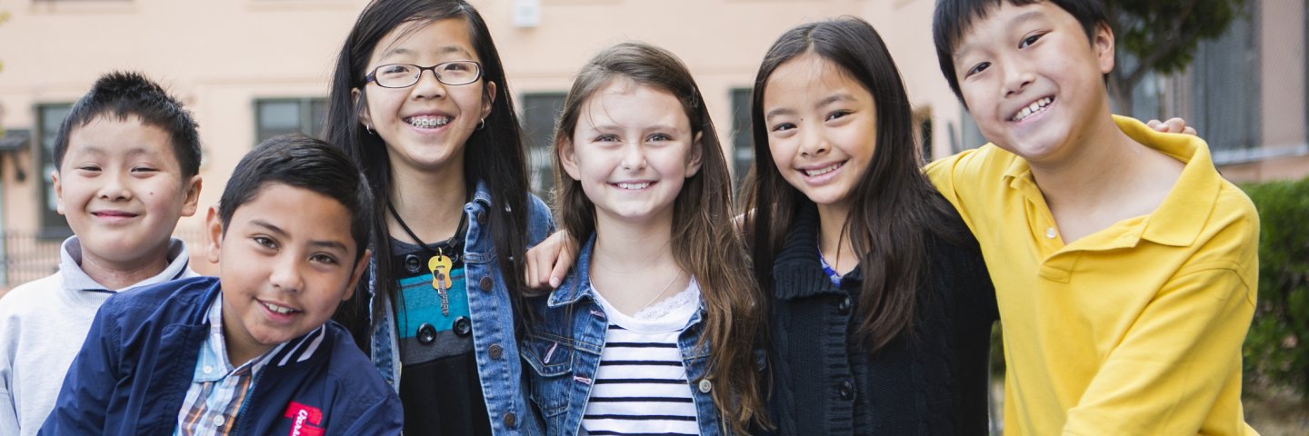 Smiling children