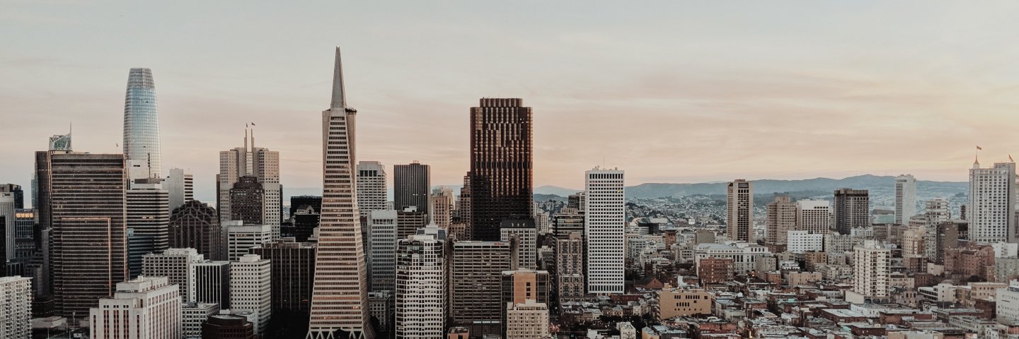 A photo of the cityscape of San Francisco. 
