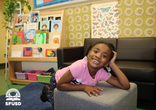 Kaelynjoy, kindergartner at Malcolm X Academy