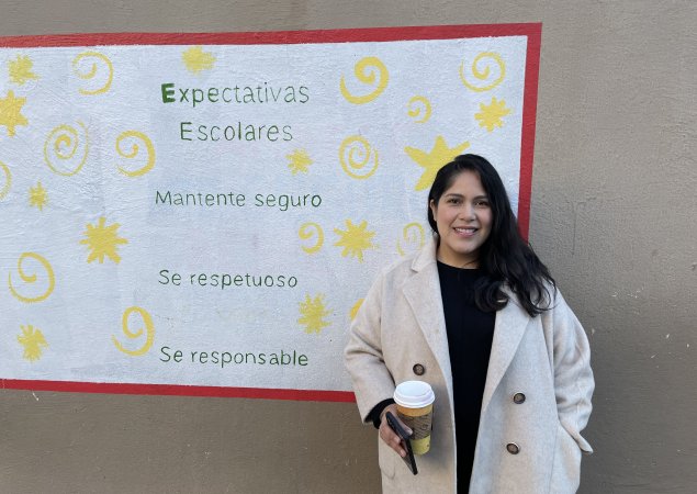 Nancy Lima, SFUSD substitute and parent of a 1st grade Bilingual Spanish class student at Spring Valley Elementary