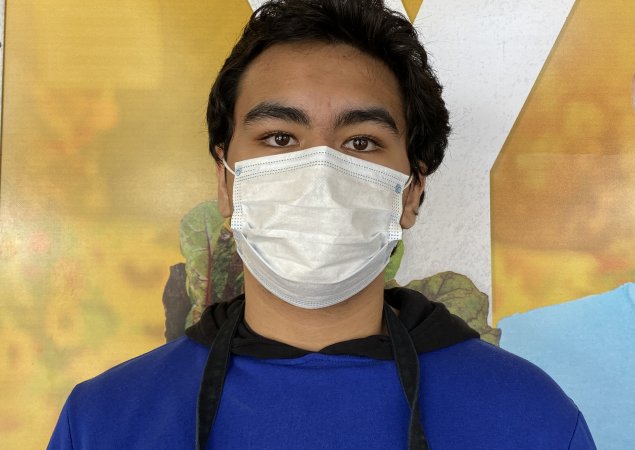 George Ghanayem, a student at Mission High School
