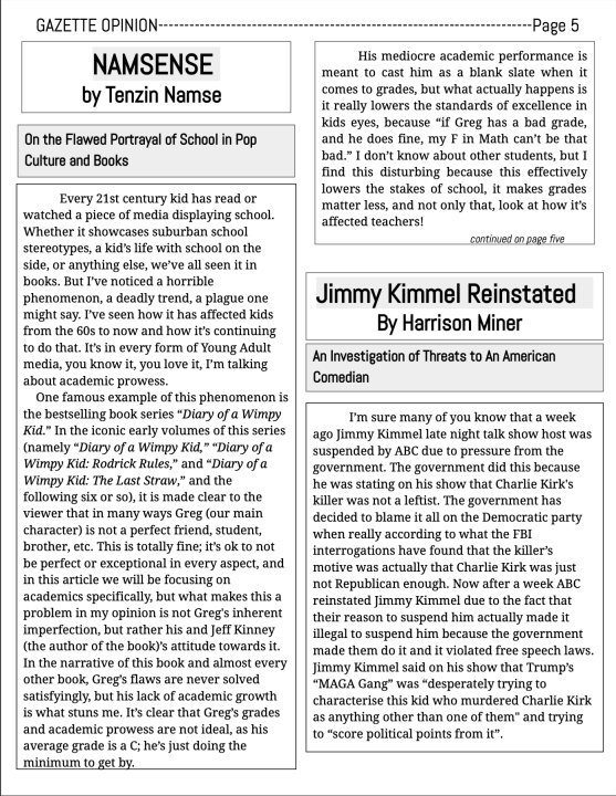gazette 5