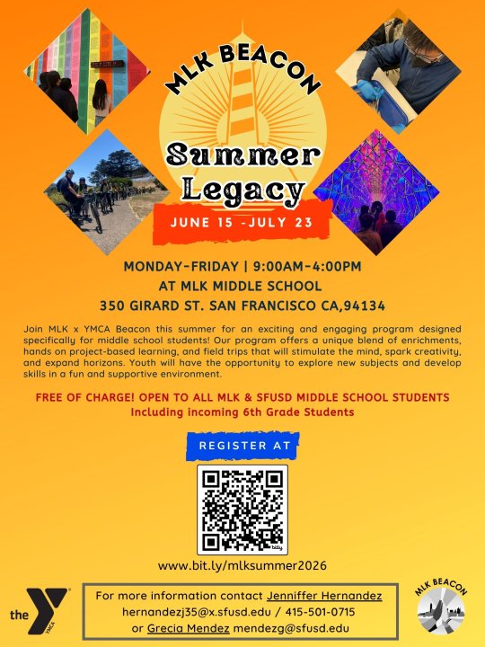 MLK Beacon Summer Program 2026 English Updated Flyer