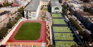 Aerial view of Presidio