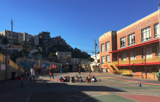 Alice Fong Yu School Yard