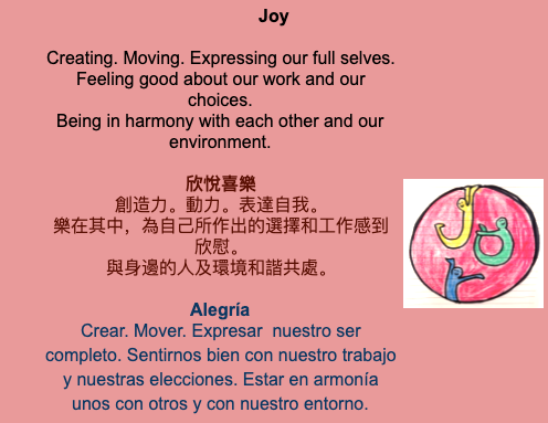 Core Value Joy Description and Image