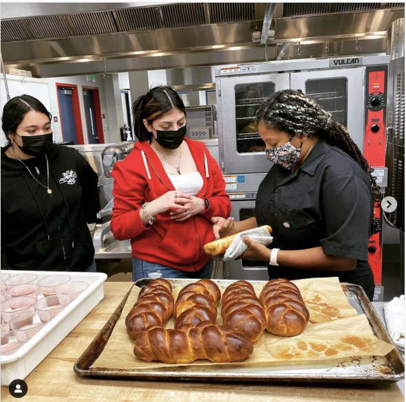 Culinary baking challah