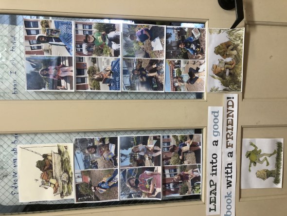 Read A Thon Week Door decorations