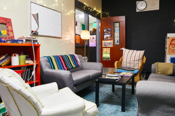 image of inside a wellness center space