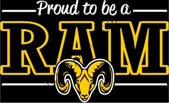 Ram yellow black loga