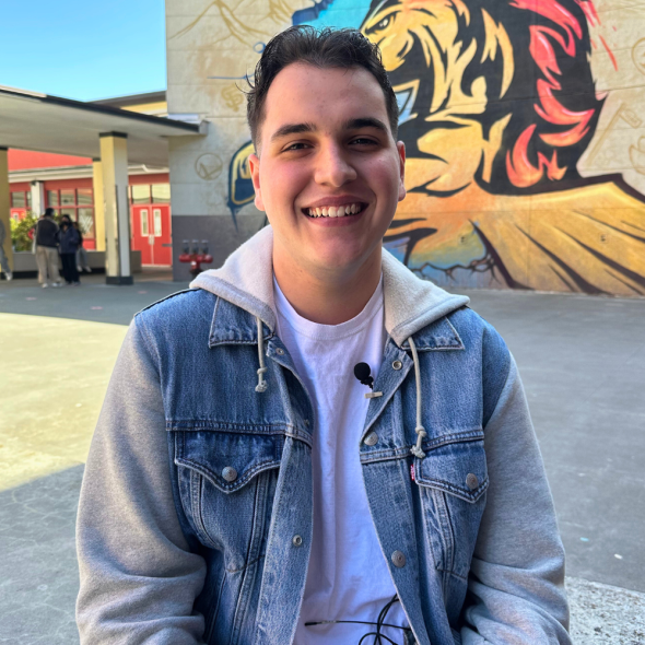 Joshua Mayorga, Lincoln HS graduating senior and 2023 Superintendent's 21st Century Award recipient