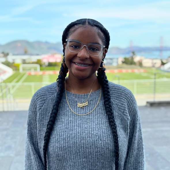Imani Clifton, Washington High School senior and 2023 Superintendent's 21st Century Awards recipient