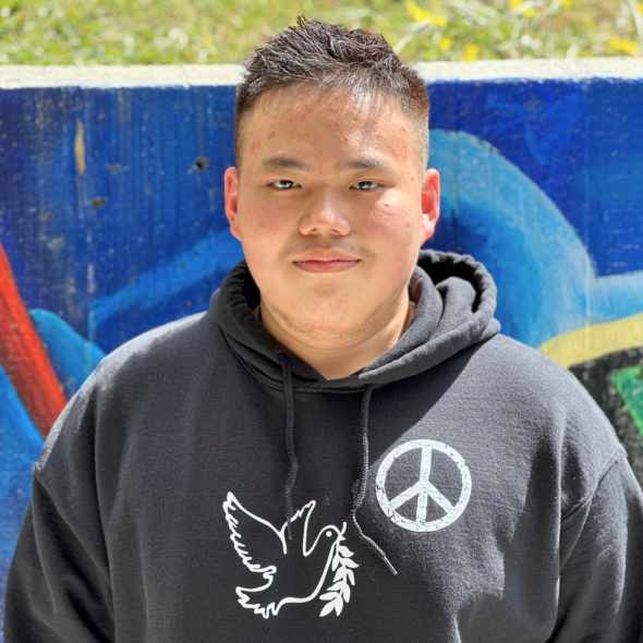 Banyar Htut, SF International graduating senior and 2023 Superintendent's 21st Century Award recipient