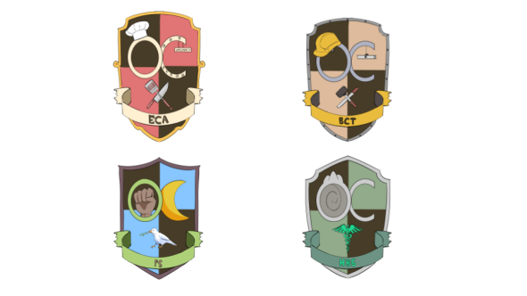 Four Pathway Crests