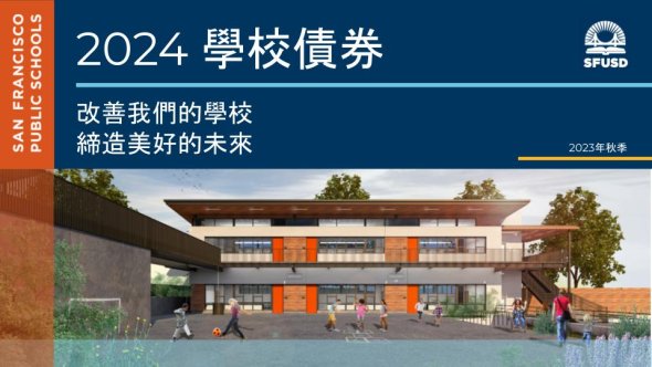 Screenshot of 2024 Bond Proposal slide deck in Chinese