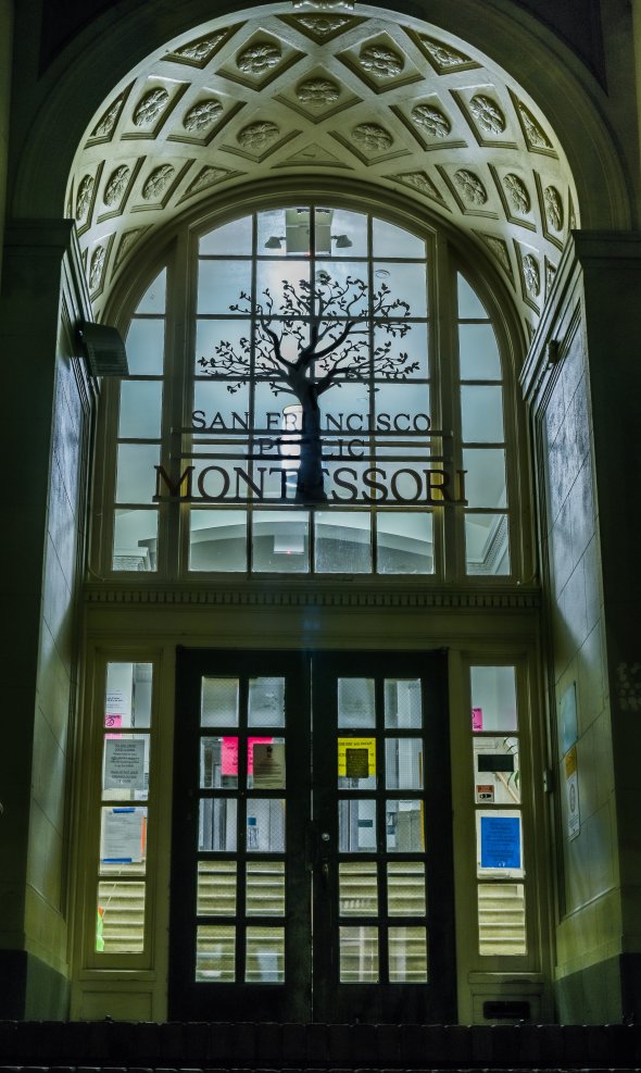 San Francisco Front Entrance at Night
