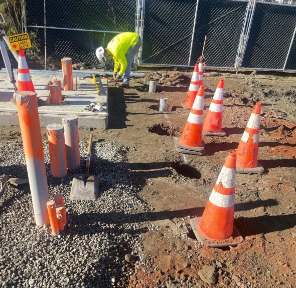Mission Bay School - Temp Utilities