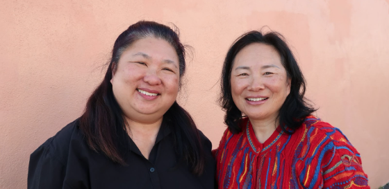 Chinese Affinity Group for Administrators - Diane Lau-Yee and Rosina Tong