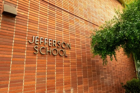 Jefferson Elementary exterior name