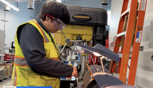 Student Intern at SFMTA Sanding 