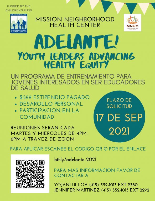 adelante flyer spanish 21 22