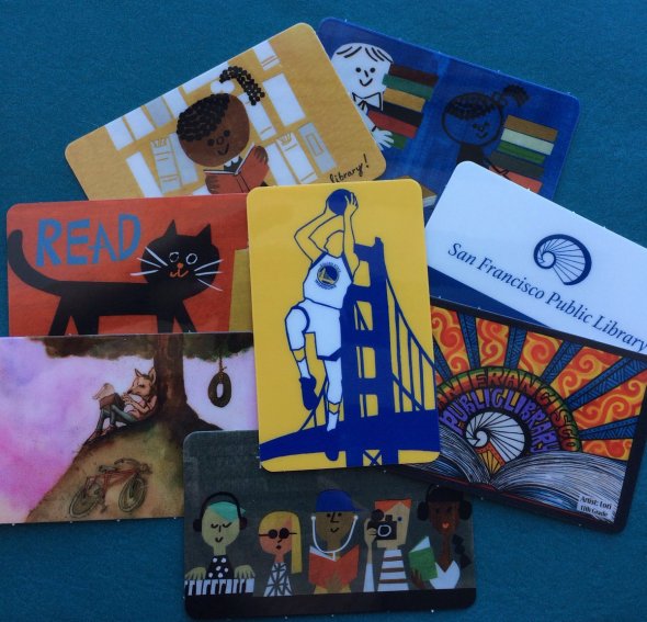 SFPL library card