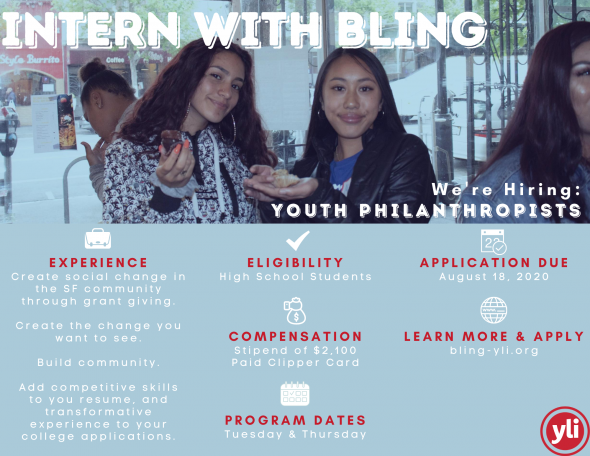 BLING intern flyer